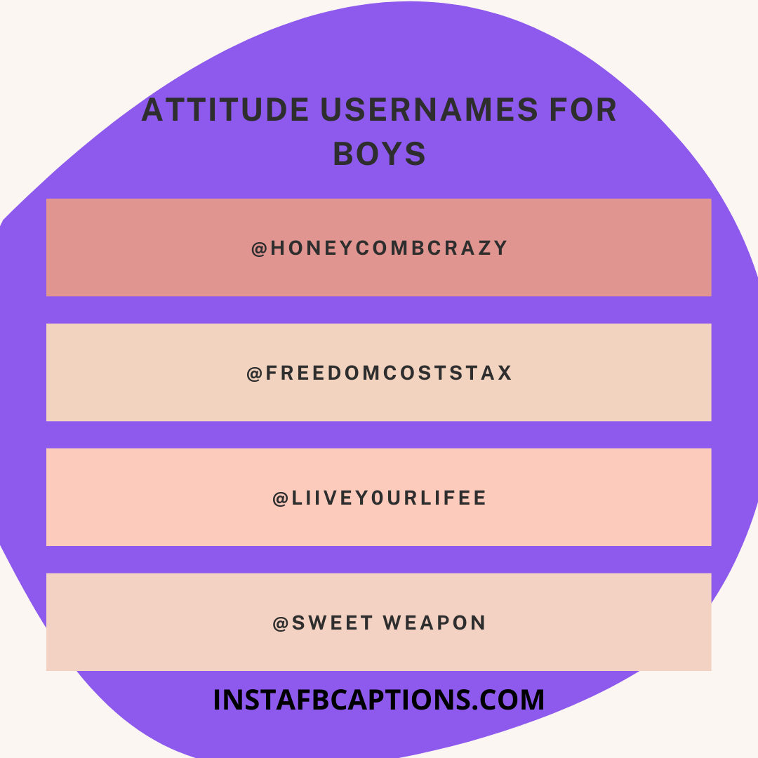 Attitude Usernames For Boys  - Attitude Usernames For Boys - [New] Instagram USERNAME IDEAS for Boys and Girls in 2023