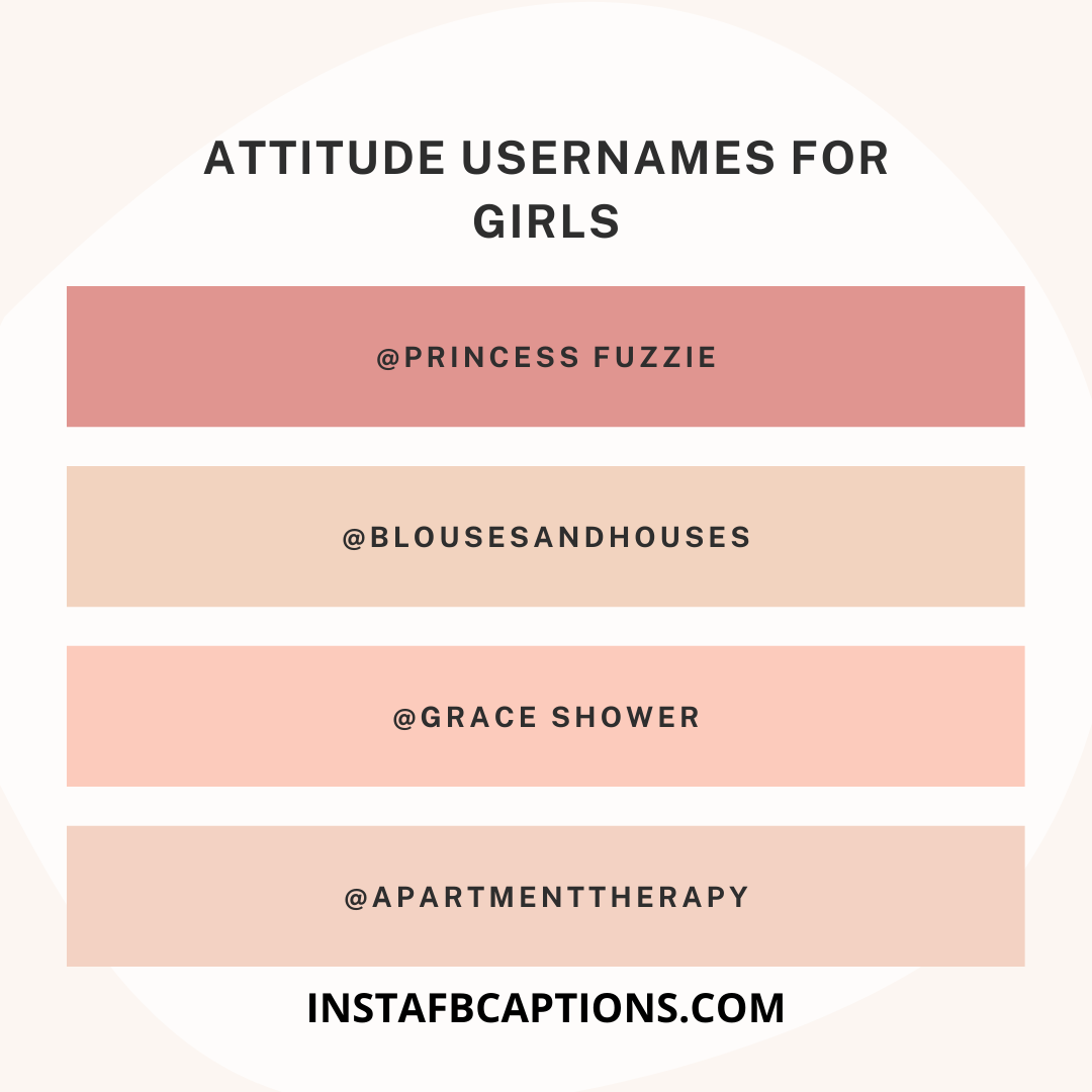 Attitude Usernames For Girls  - Attitude Usernames For Girls - [New] Instagram USERNAME IDEAS for Boys and Girls in 2023