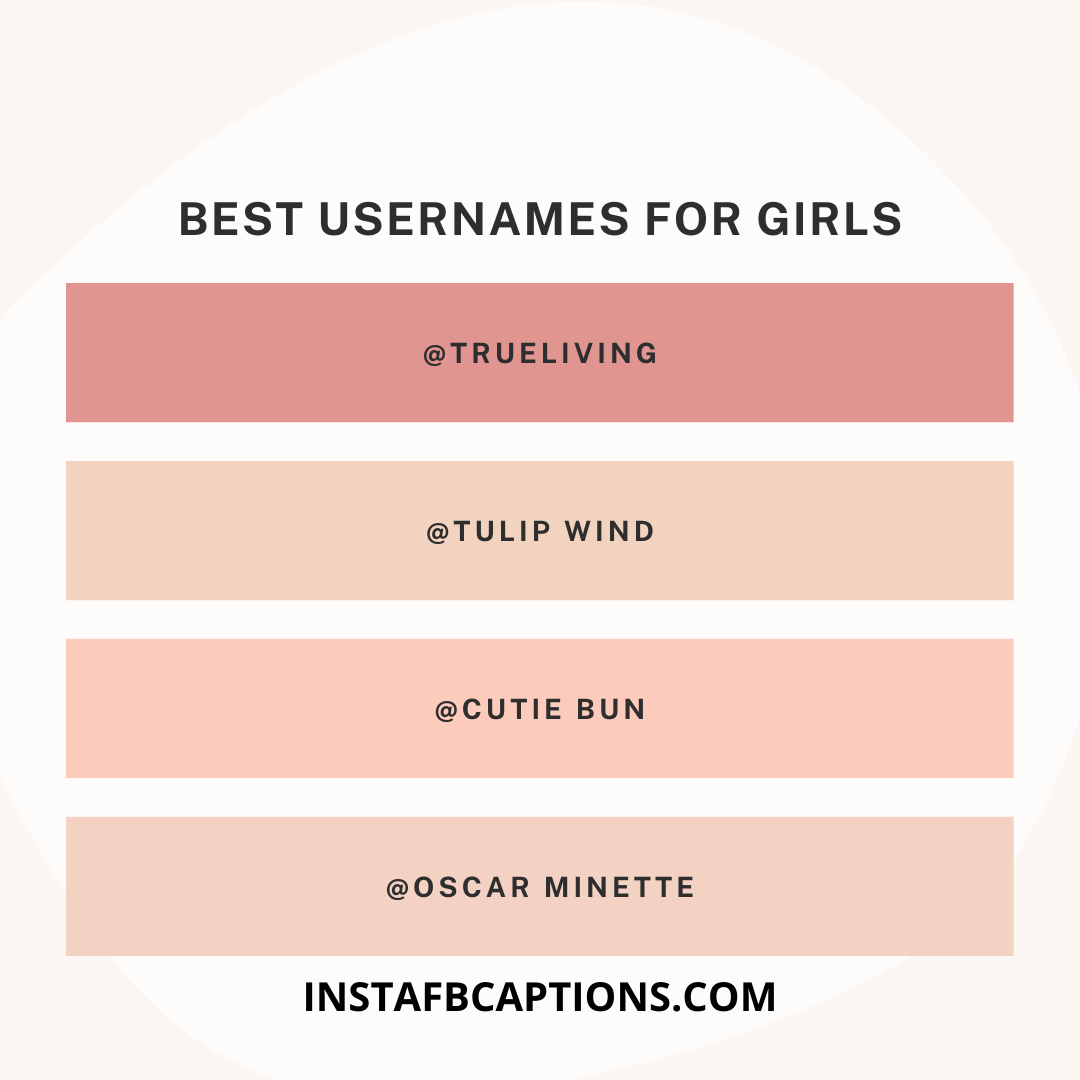 Best Usernames For Girls  - Best Usernames For Girls - Best Instagram USERNAME IDEAS for Boys &amp; Girls 2022