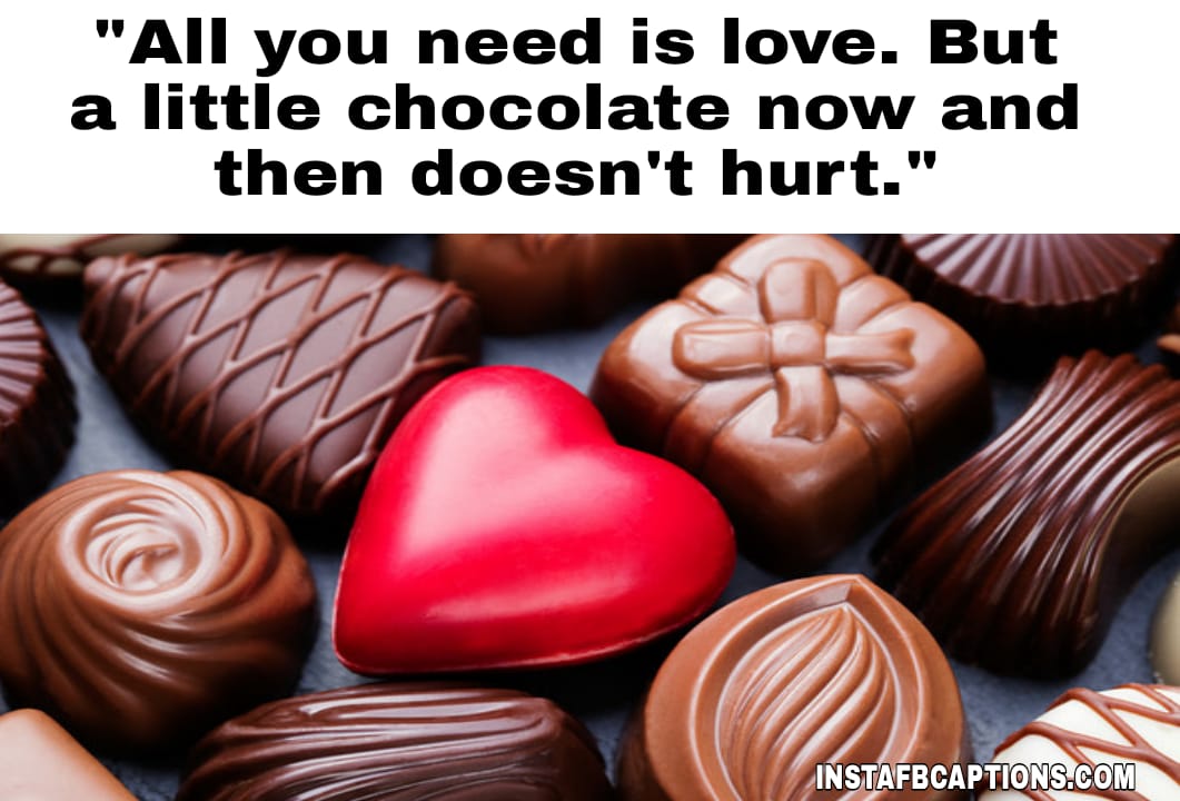 Chocolate Day Images  - Chocolate Day Images 1 - [New] CHOCOLATE DAY Captions Quotes for Instagram in 2023