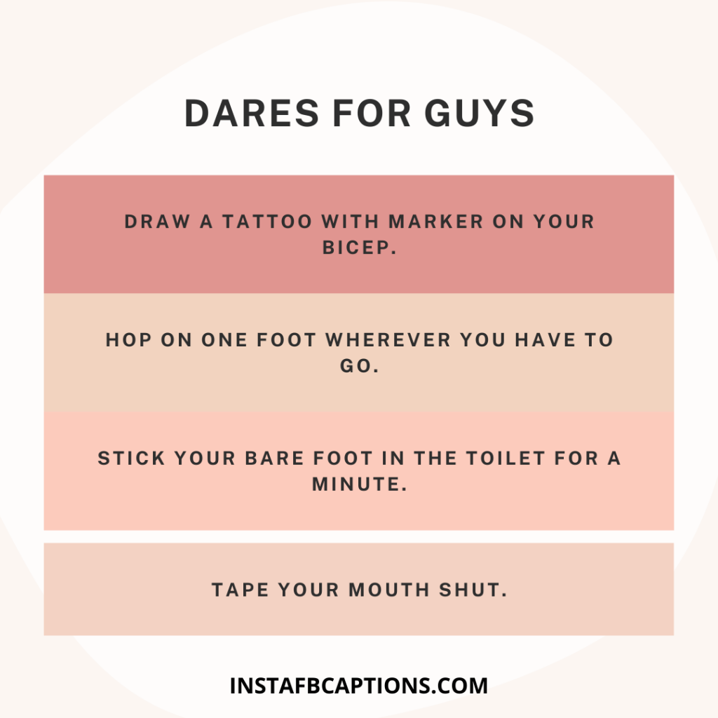 [New Ideas] 1000+ Best Dares for Truth Dare Game 2024