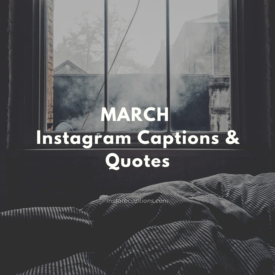 March Instagram Captions & Quotes  - MARCH Instagram Captions Quotes - 180+ MARCH Instagram Captions &amp; Quotes 2023