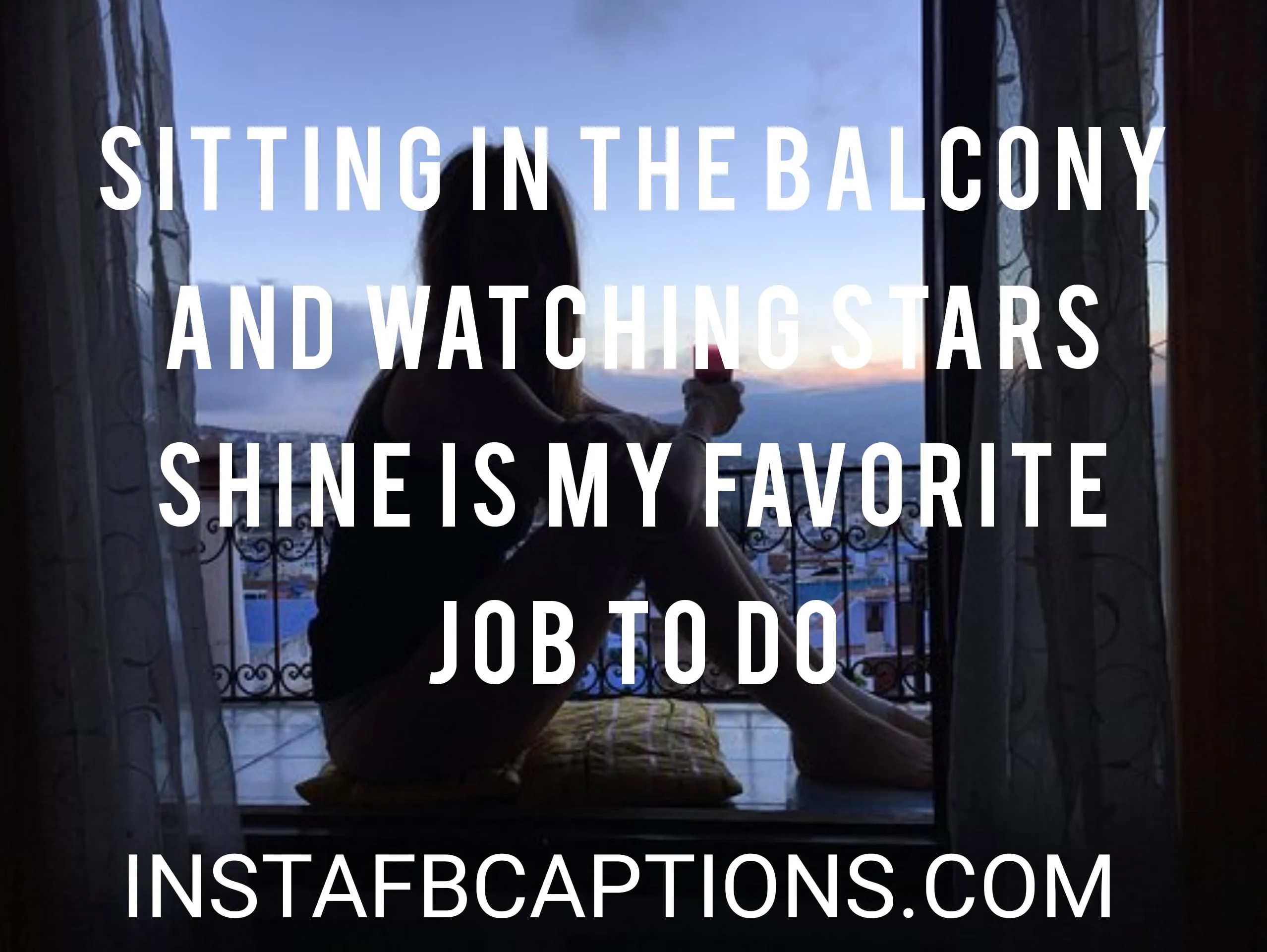 Sitting In Balcony Captions  - Sitting in Balcony Captions - [New] 120+ SITTING POSE Instagram Captions 2023