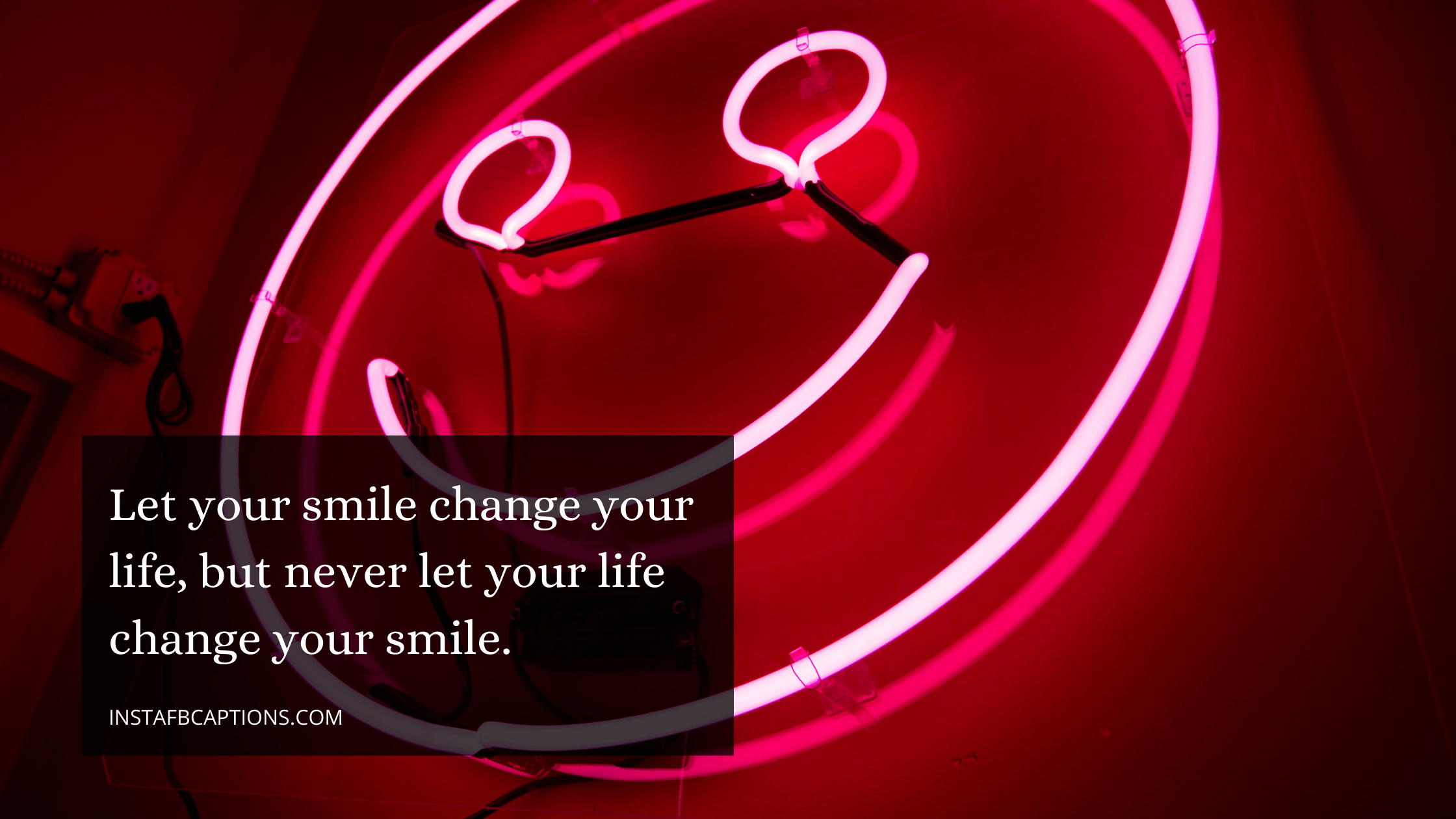 Let your smile change your life, but never let your life change your smile  - Sassy Attitude captions for Instagram - [New] Attitude Captions for Boys Girls Instagram Posts in 2023