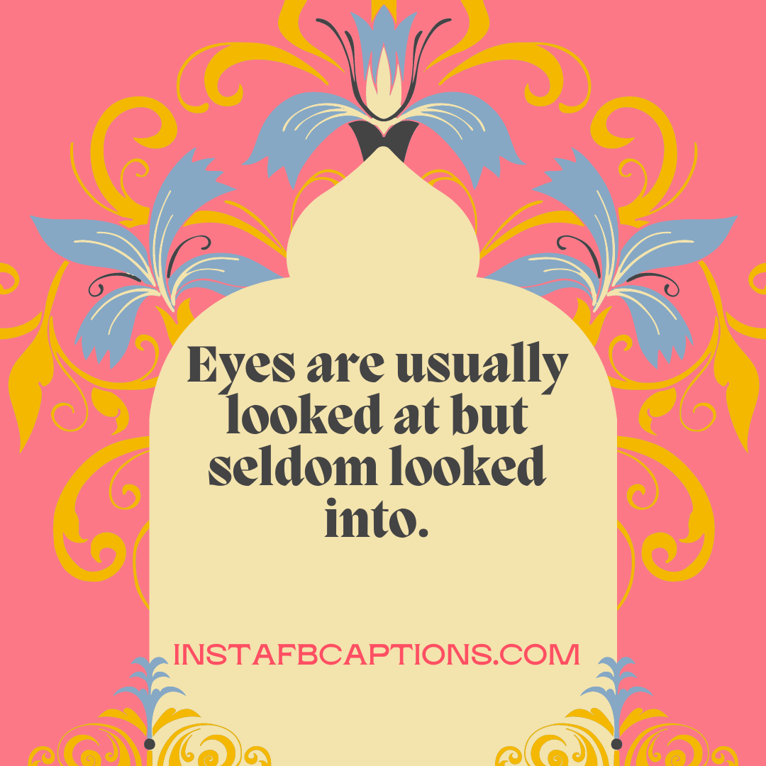 Captions For Eyes Pictures For Girls