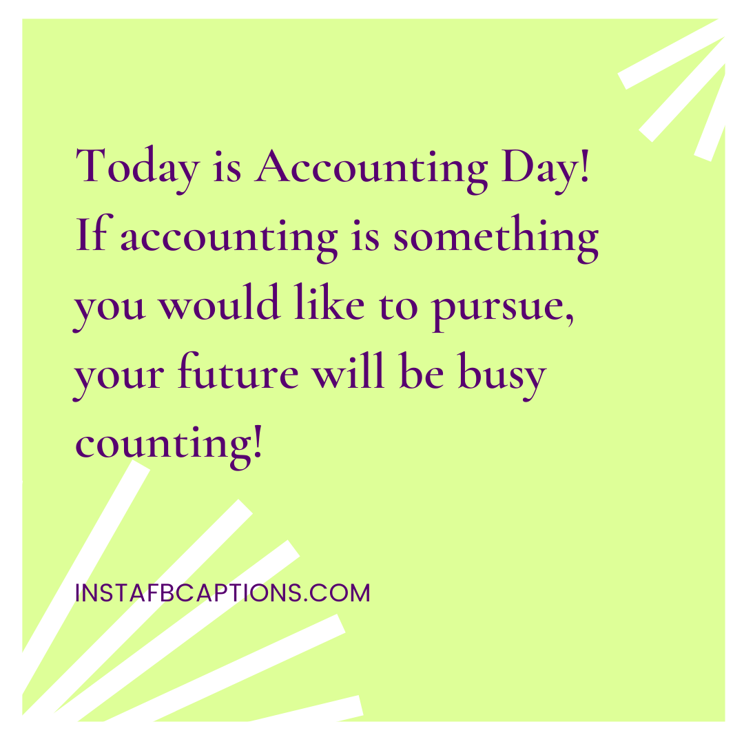 International Accounting Day Quotes For Cas On Instagram  - International Accounting Day Quotes for CAs on Instagram  - 75 Accountants Captions, Quotes &#038; Bios for Instagram in 2022
