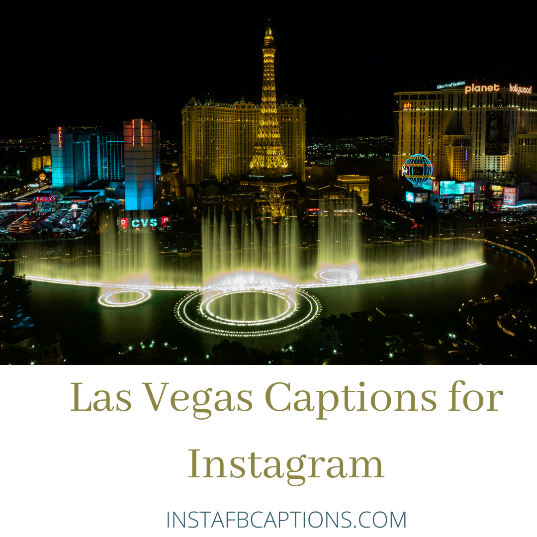 Las Vegas Captions For Instagram  - Las Vegas Captions for Instagram - 111+ LAS VEGAS Captions for Instagram in 2023