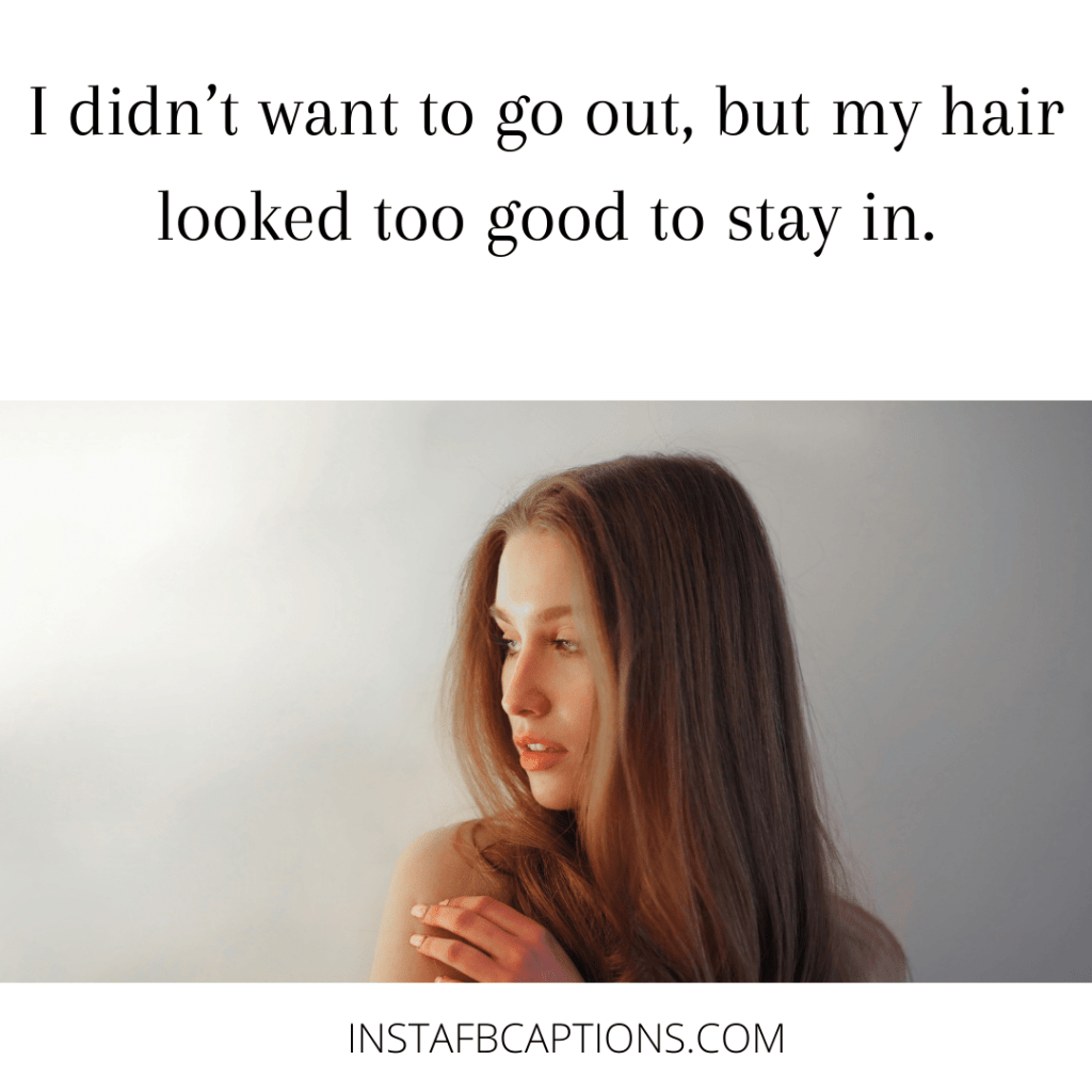 HAIR FLIP Instagram Captions for Girls in 2024 InstaFbCaptions Best