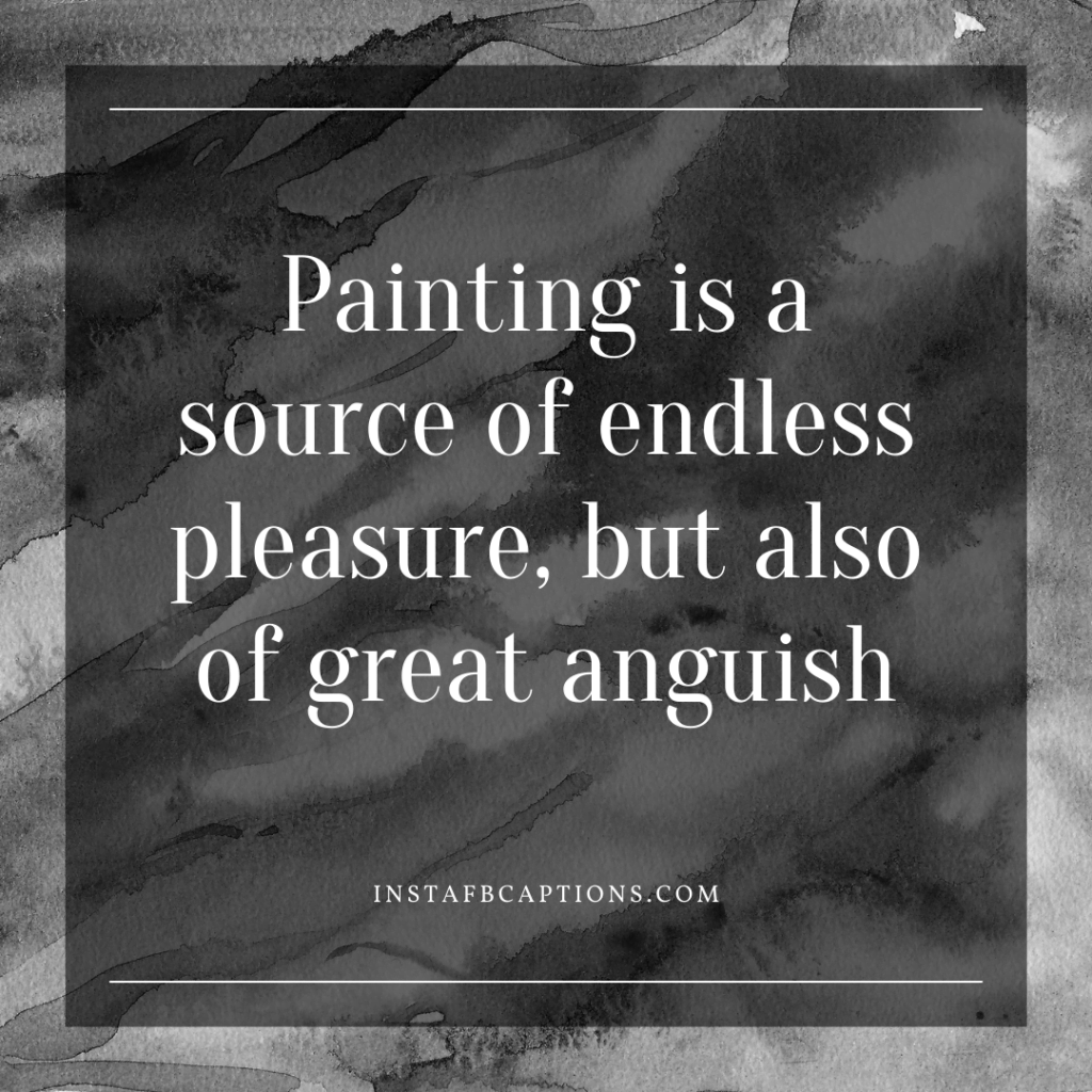 PAINTING Instagram Captions for Hand Drawn Pictures in 2024