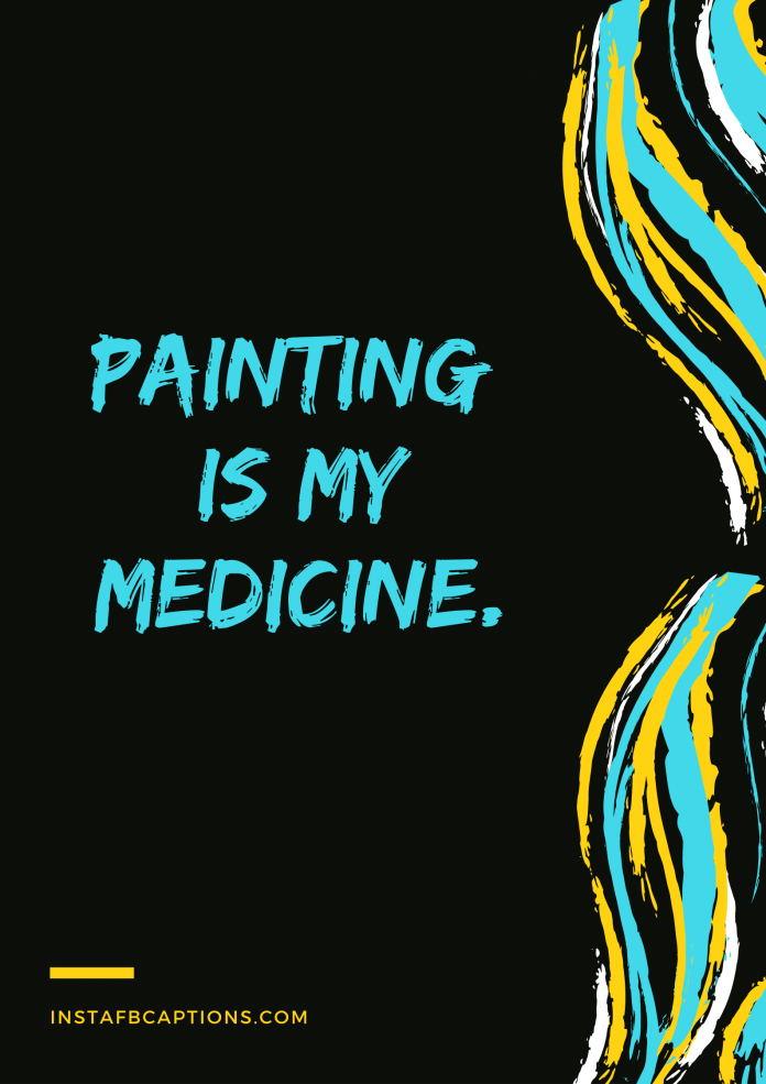 PAINTING Instagram Captions for Hand Drawn Pictures in 2024