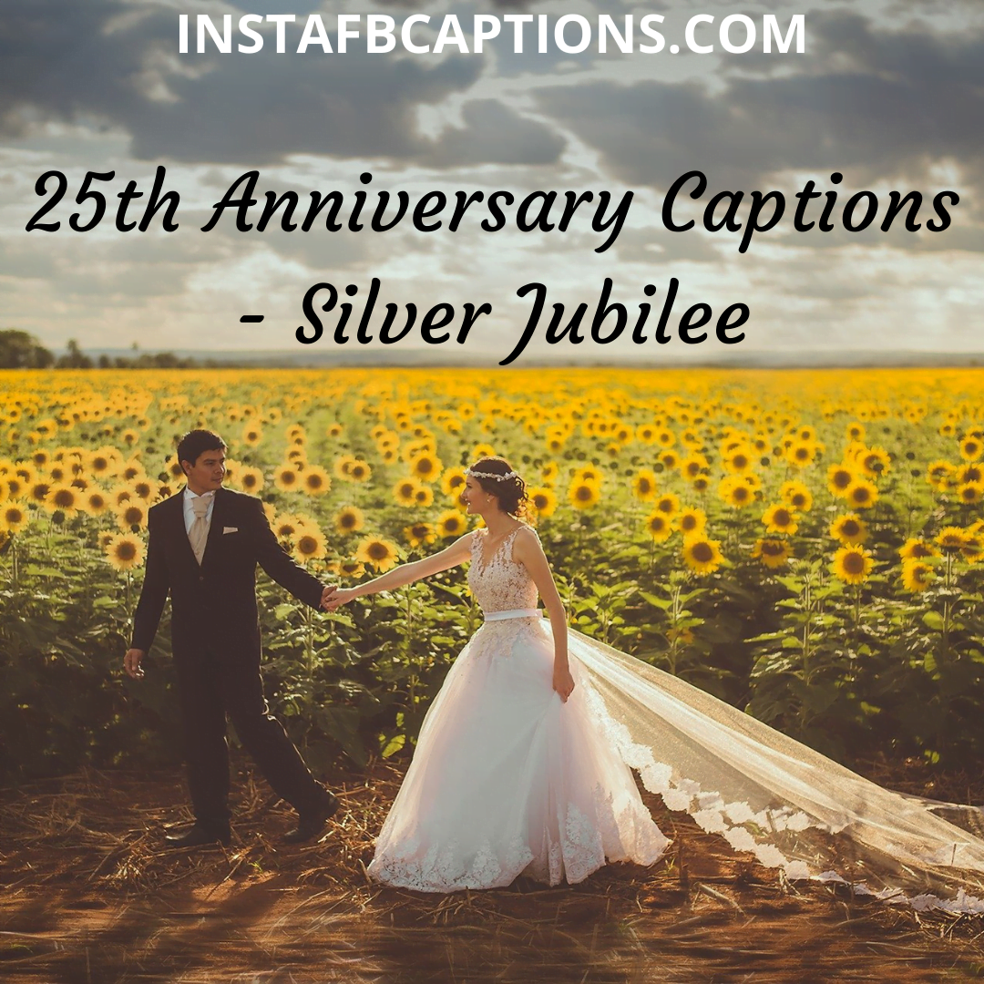 25th Anniversary Captions Silver Jubilee  - 25th Anniversary Captions Silver Jubilee - 25th Anniversary Silver Jubilee Instagram Captions  in 2023