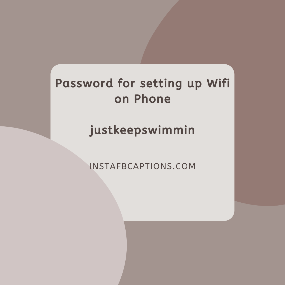 Password For Setting Up Wifi On Phone  - Password for setting up Wifi on Phone - Wifi Passwords List for Clever and Strong Secure WIFI in 2023