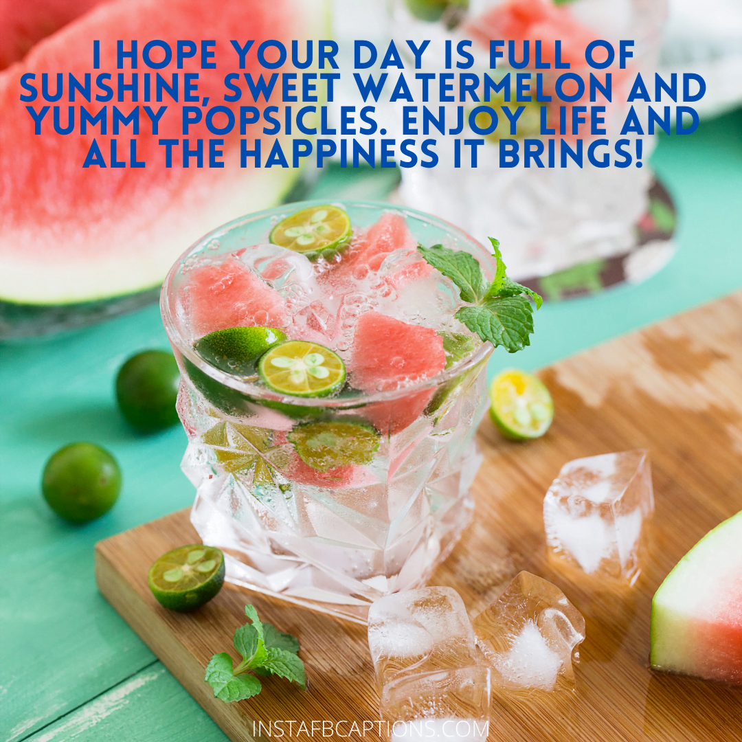 Cool Watermelon Quotes To Send This Summer  - Cool Watermelon Quotes To Send This Summer - Watermelon Captions and Quotes for Juicy Summer in 2023