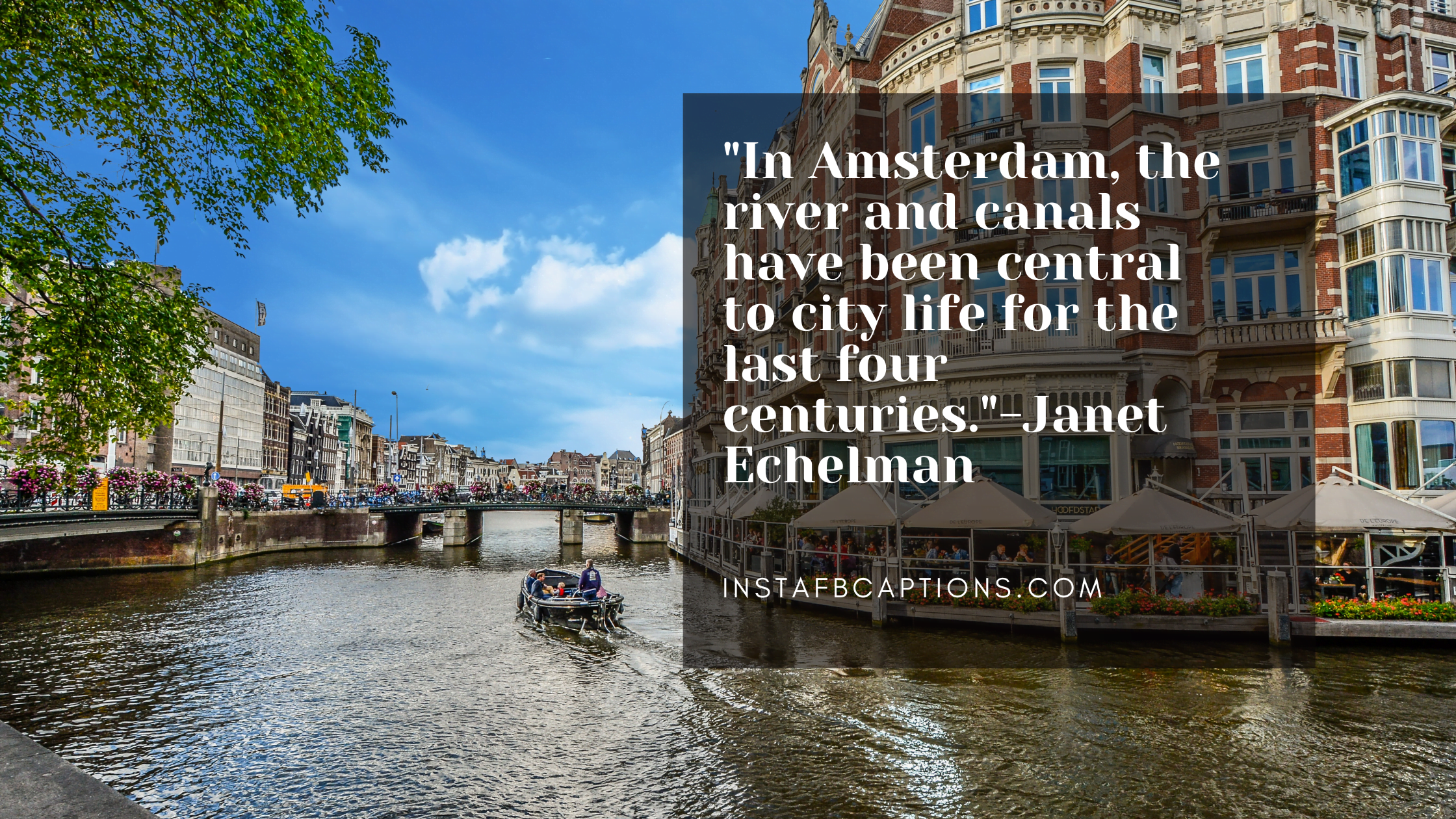 Amsterdam Canals Captions  - Amsterdam Canals Captions  - 86 Amsterdam Instagram Captions in 2023