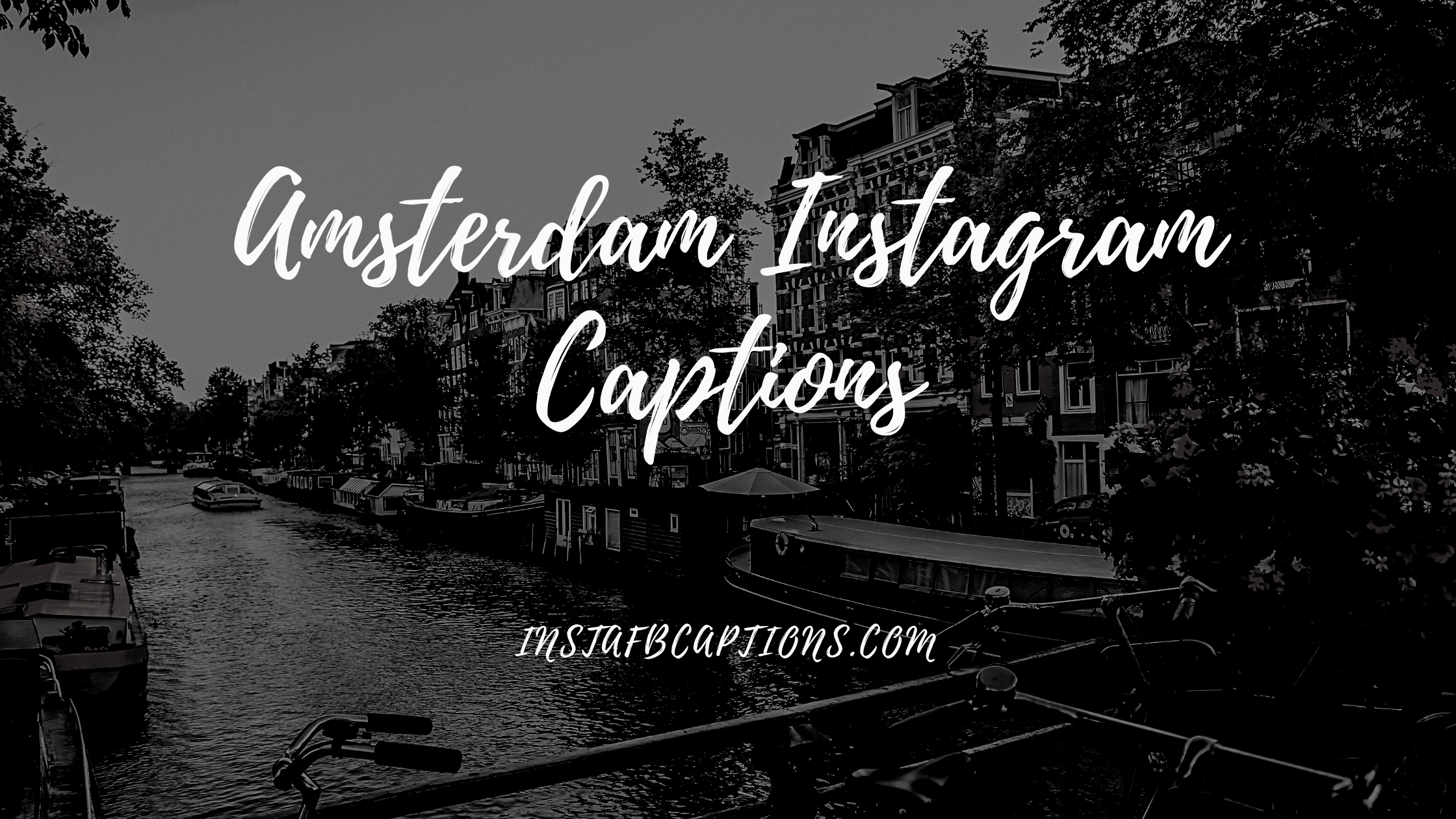 Amsterdam Instagram Captions  - Amsterdam Instagram Captions - 86 Amsterdam Instagram Captions in 2022