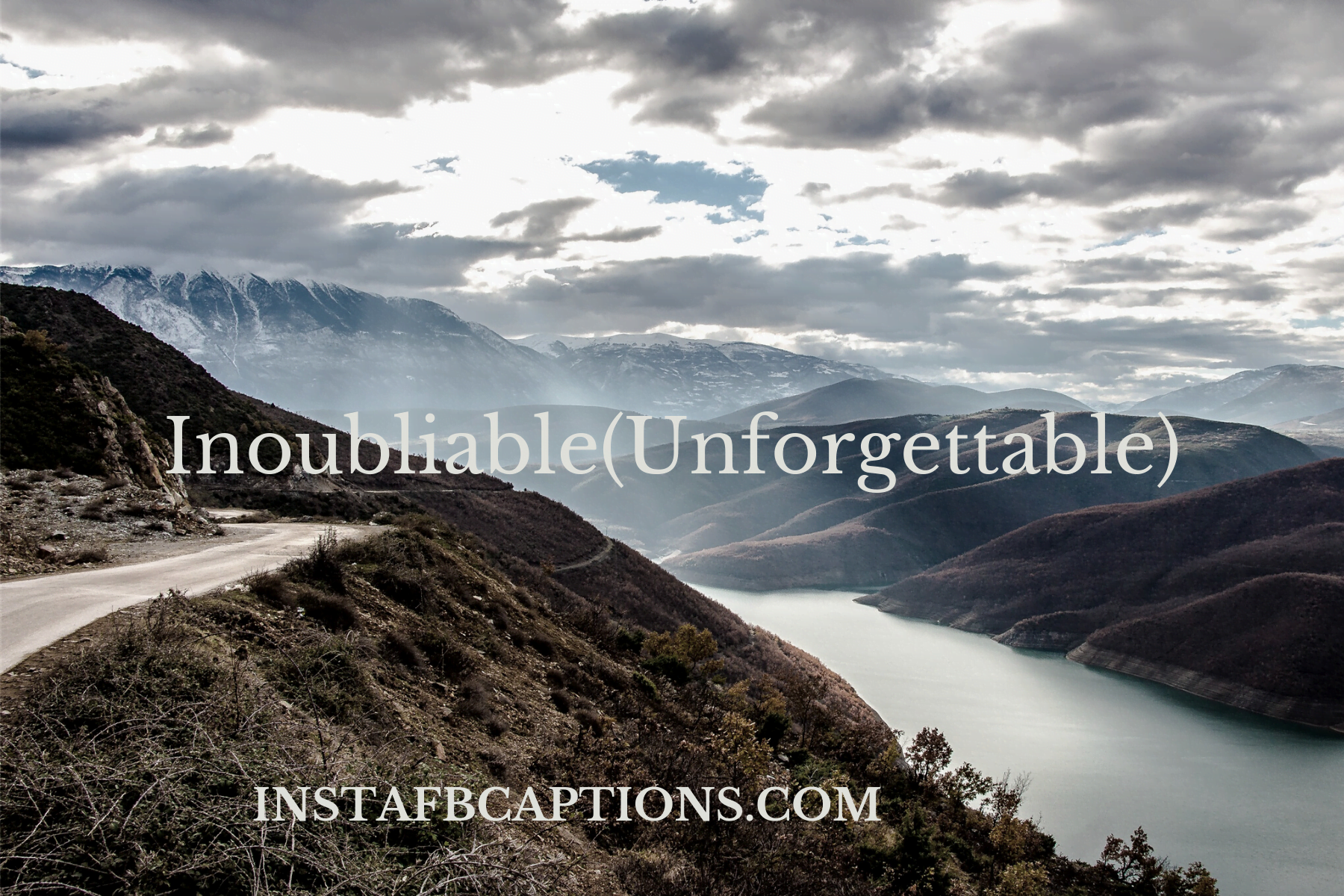 French one-word caption - "Inoubliable(Unforgettable)."  - French One Word Captions for Social Media - Bonjour! French Captions for Instagram with Meaning &#8211; 2023