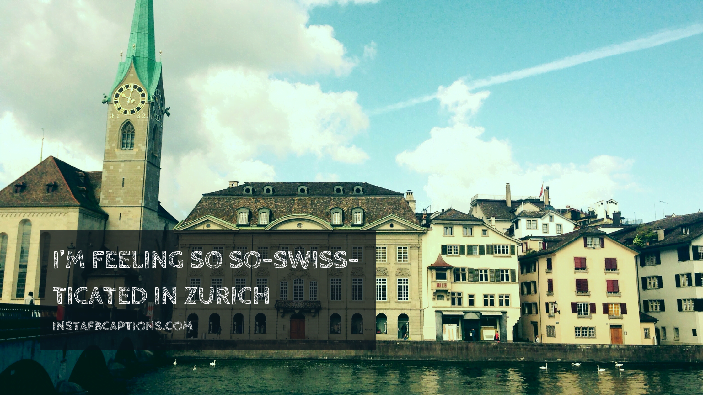 Hilarious Zurich Puns  - Hilarious Zurich Puns - 90 Zurich Instagram Captions for Lake Pictures 2023