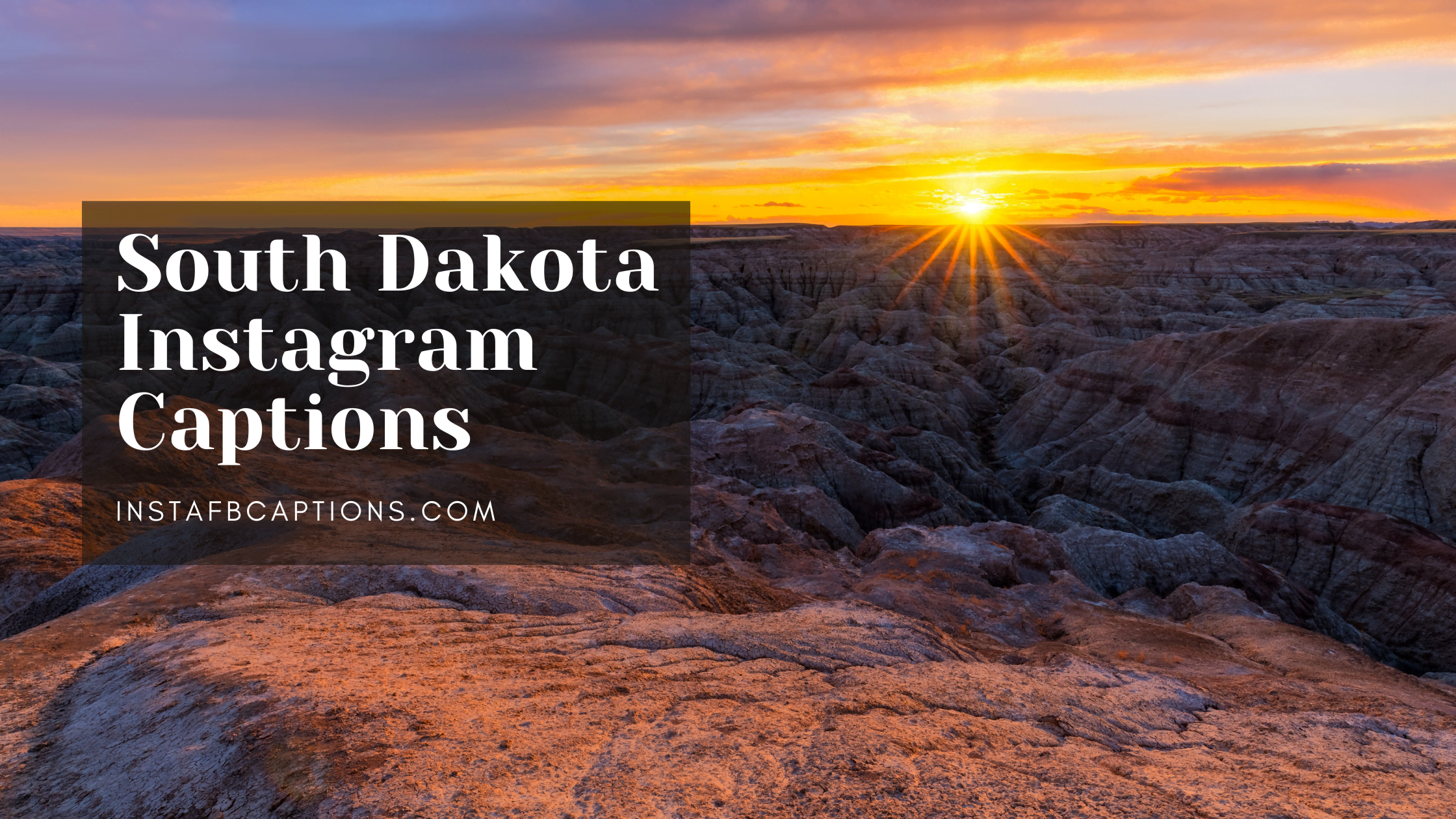South Dakota Instagram Captions  - South Dakota Instagram Captions - South Dakota Instagram Captions &#038; Quotes in 2023