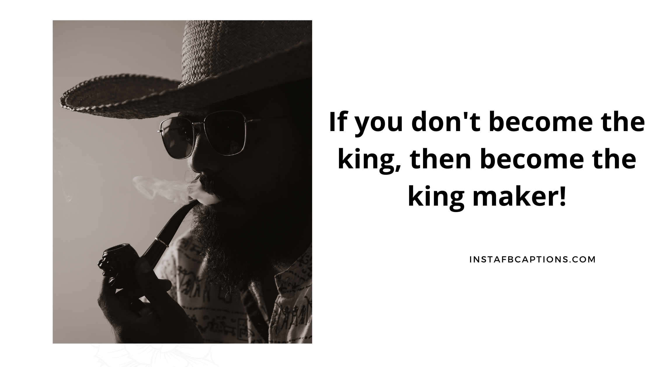 If you don't become the king, then become the kingmaker! king captions for instagram - Top Kingmaker Captions For Instagram Selfies - 95+ King Captions For Instagram Posts in 2022